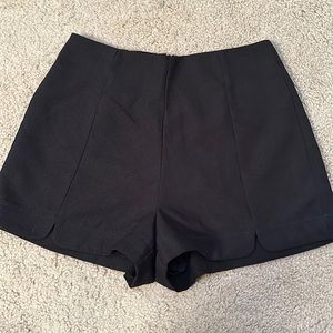 Forever 21 black dress shorts